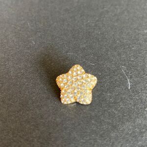 Signed Monet Heavily Crusted Rhinestone Star.
